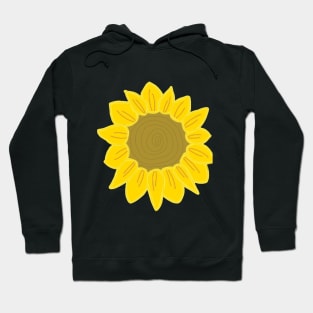 girasol con luz Hoodie